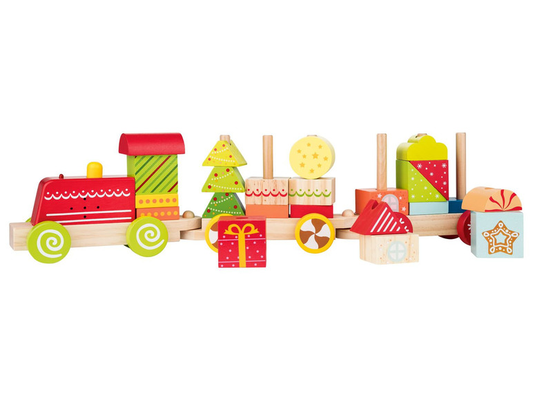 Playtive Set de train en bois Lidl.be