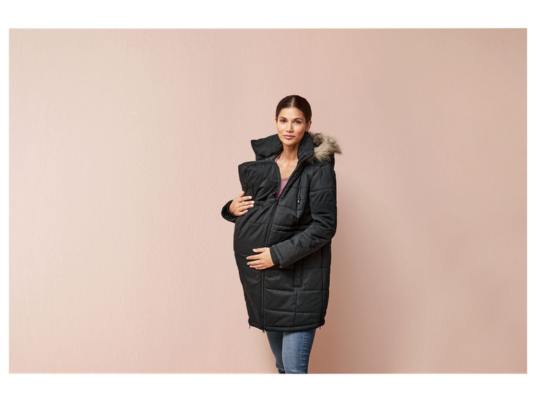 Ga naar volledige schermweergave: esmara® Zwangerschapsjas met capuchon - afbeelding 19