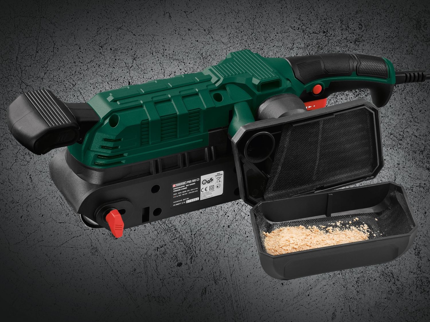 Parkside belt sander pbs 900 c3 deals