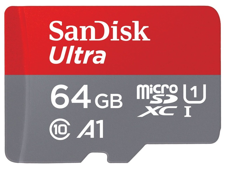 Ga naar volledige schermweergave: SanDisk Ultra A1 microSDXC 64GB geheugenkaart - afbeelding 4