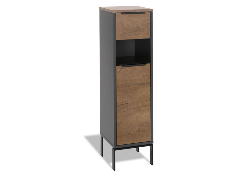 Ga naar volledige schermweergave: LIVARNO home Badkamerkast, 30,6 x 114,8 x 35 cm - afbeelding 3