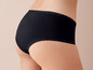 Culotte noire avec dentelle.