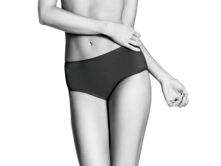 Ga naar volledige schermweergave: esmara® Slips met hoge taille voor dames, set van 5, katoen en elastaan - afbeelding 3