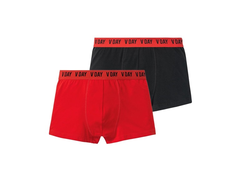 Ga naar volledige schermweergave: LIVERGY® Set van 2 boxershorts voor heren - afbeelding 2