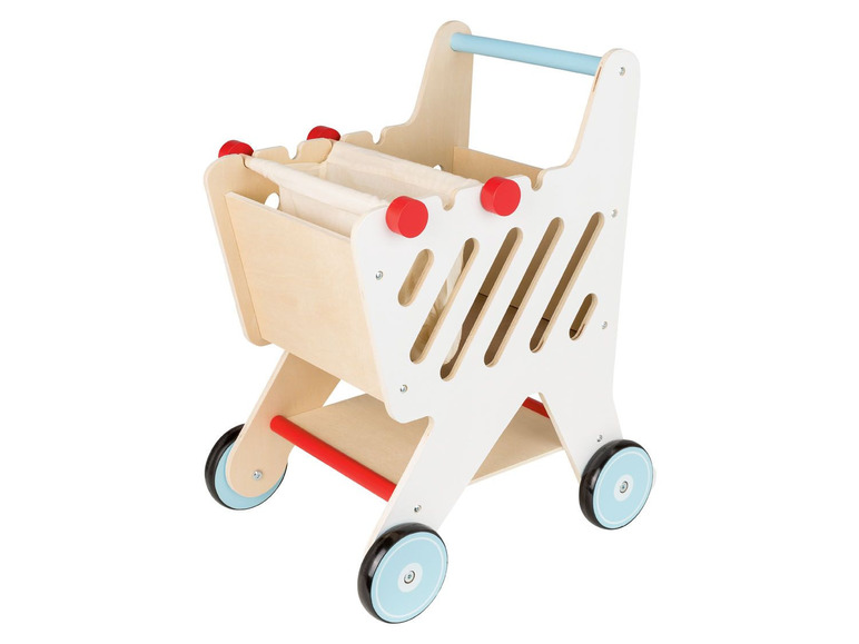 Aller en mode plein écran Playtive Chariot de courses en bois - Photo 1