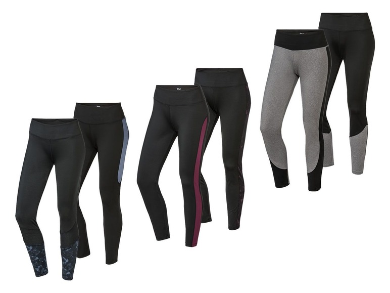 Ga naar volledige schermweergave: CRIVIT Set van 2 sportleggings voor dames - afbeelding 1