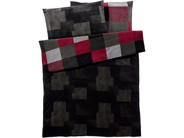 Ga naar volledige schermweergave: meradiso Fleece dekbedovertrek 260 x 240 - afbeelding 9