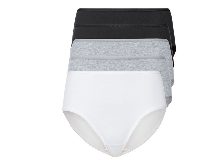 Ga naar volledige schermweergave: esmara® Slips met hoge taille voor dames, set van 5, katoen en elastaan - afbeelding 7