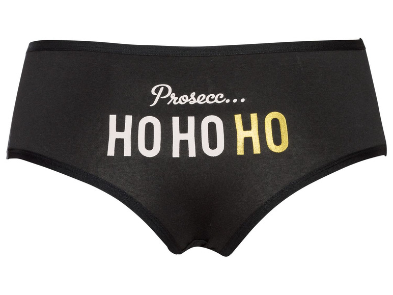 Aller en mode plein écran ESMARA® Lingerie Set de 3 slips ou hipsters de Noël pour femmes - Photo 6