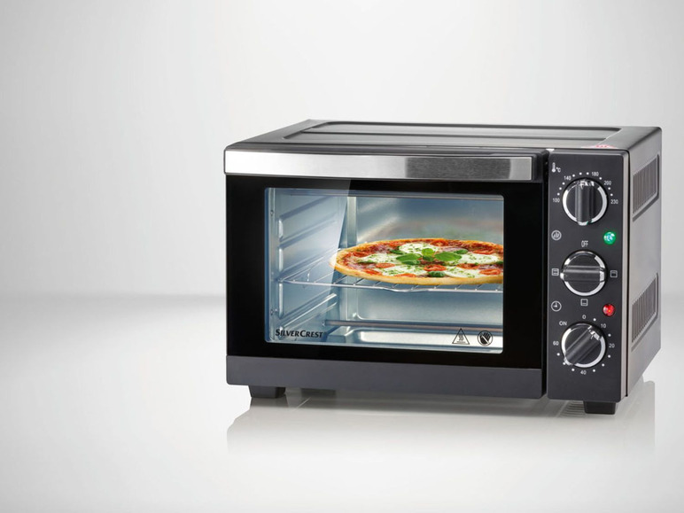 Aller en mode plein écran SILVERCREST® Mini-four, 1 200 W, capacité 15 L - Photo 4