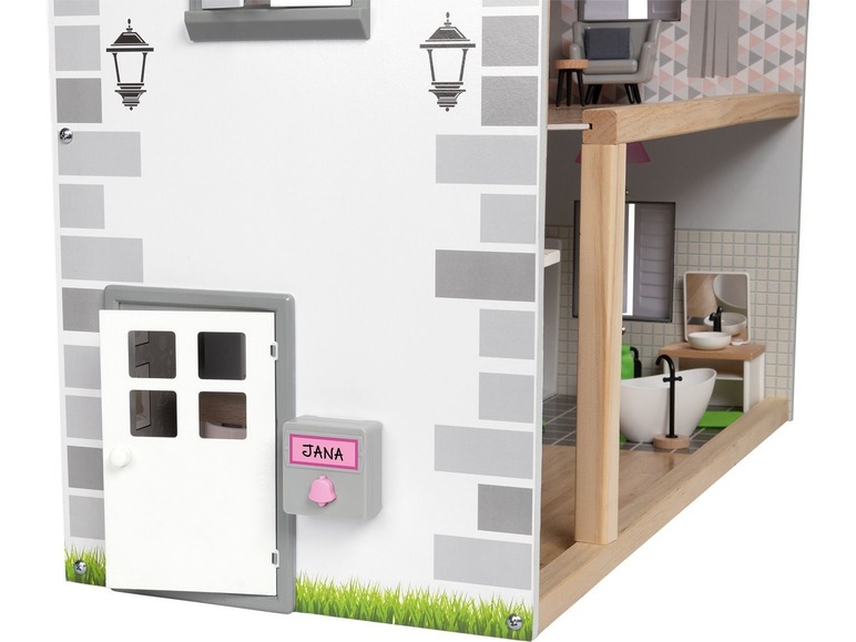 Aller en mode plein écran Playtive JUNIOR Maison de poupée en bois XXL - Photo 8