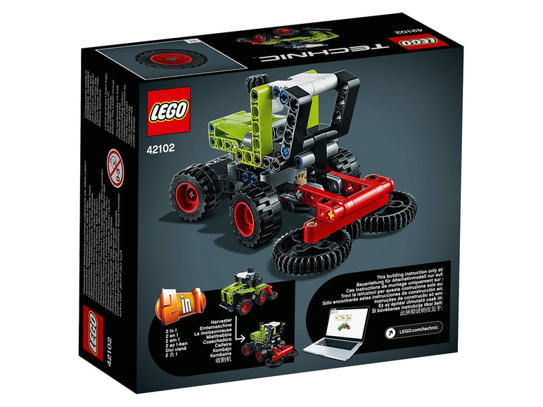 Ga naar volledige schermweergave: LEGO® Technic Mini CLAAS XERION (42102) - afbeelding 2