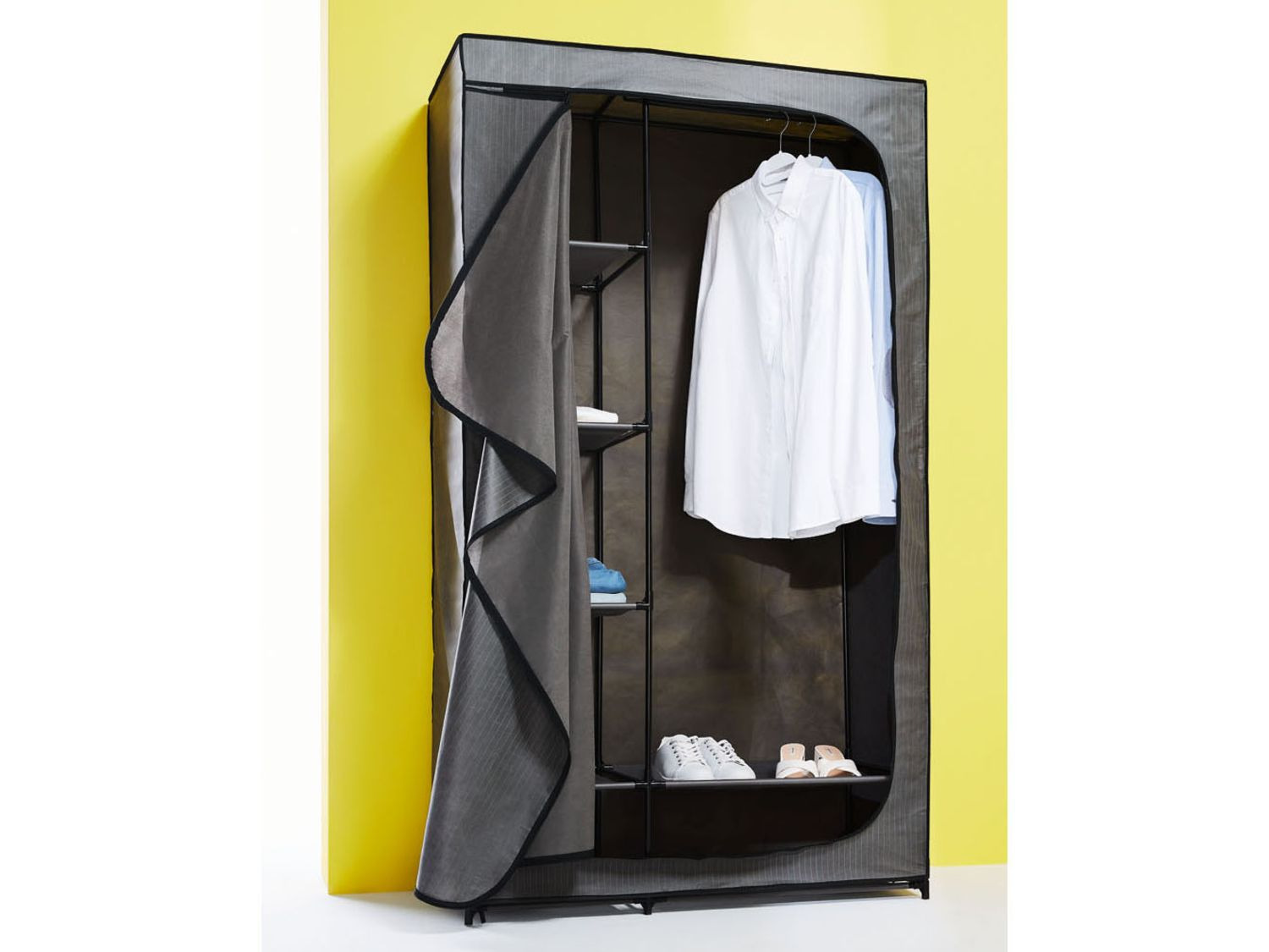 Opéra Faire face expédié penderie en tissu lidl Abréviation Indirect