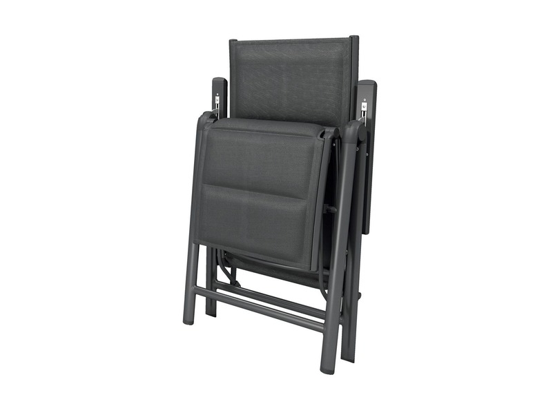 Ga naar volledige schermweergave: FLORABEST® Aluminium relaxstoel, inklapbaar - afbeelding 3