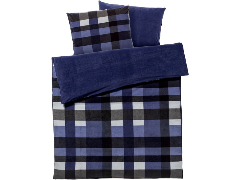 Ga naar volledige schermweergave: meradiso Fleece dekbedovertrek 260 x 240 - afbeelding 4