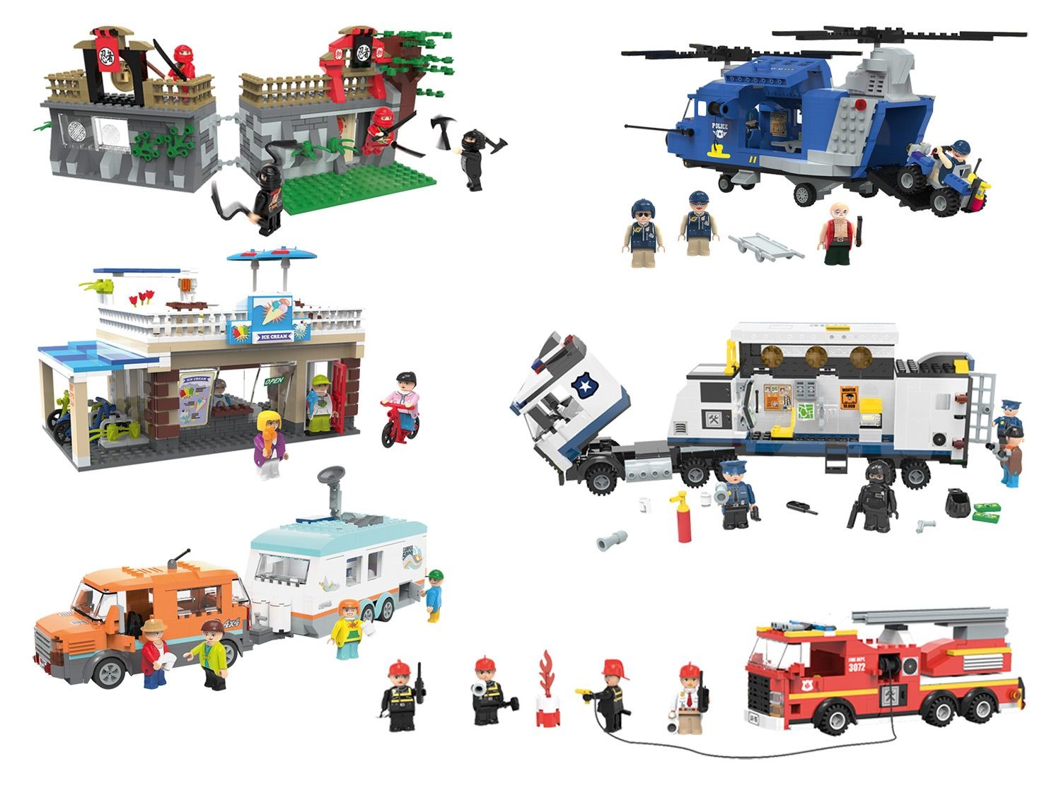 Playtive Ensemble de construction M Lidl.be