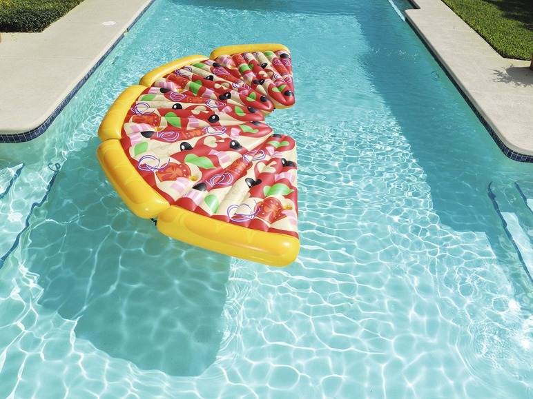 Ga naar volledige schermweergave: Bestway Luchtmatras Pizza Party 180 x 122 cm - afbeelding 5
