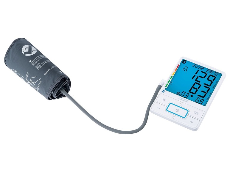 Aller en mode plein écran SILVERCREST® Tensiomètre Bluetooth SBM 69 - Photo 4