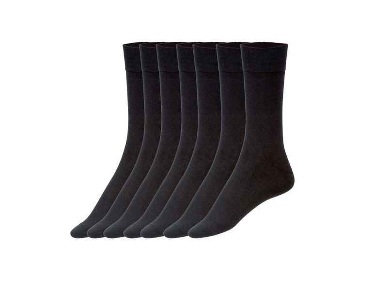 Ga naar volledige schermweergave: LIVERGY Sokken voor heren, 7 paar, katoen, polyamide en elastaan - afbeelding 7