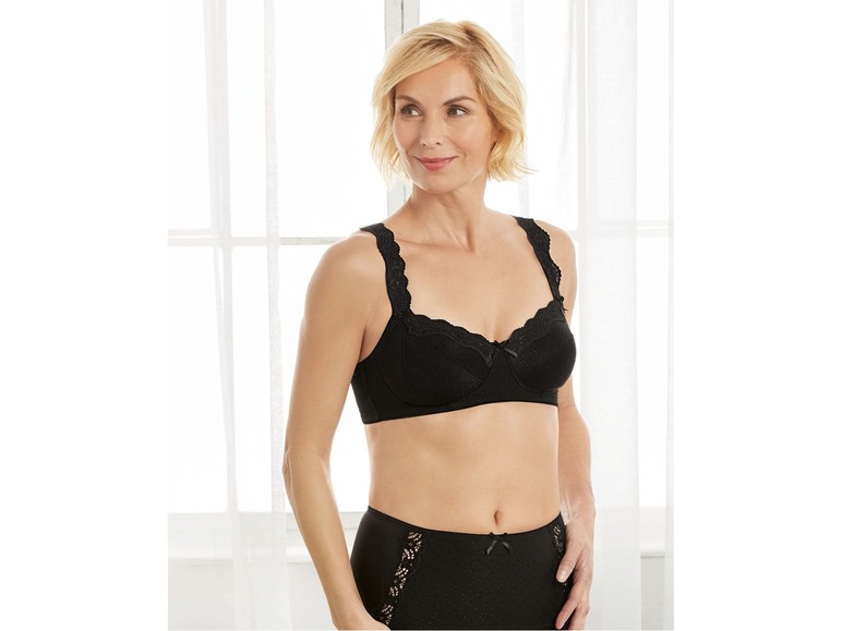 Ga naar volledige schermweergave: ESMARA® Lingerie Beugelloze beha met kant - afbeelding 5