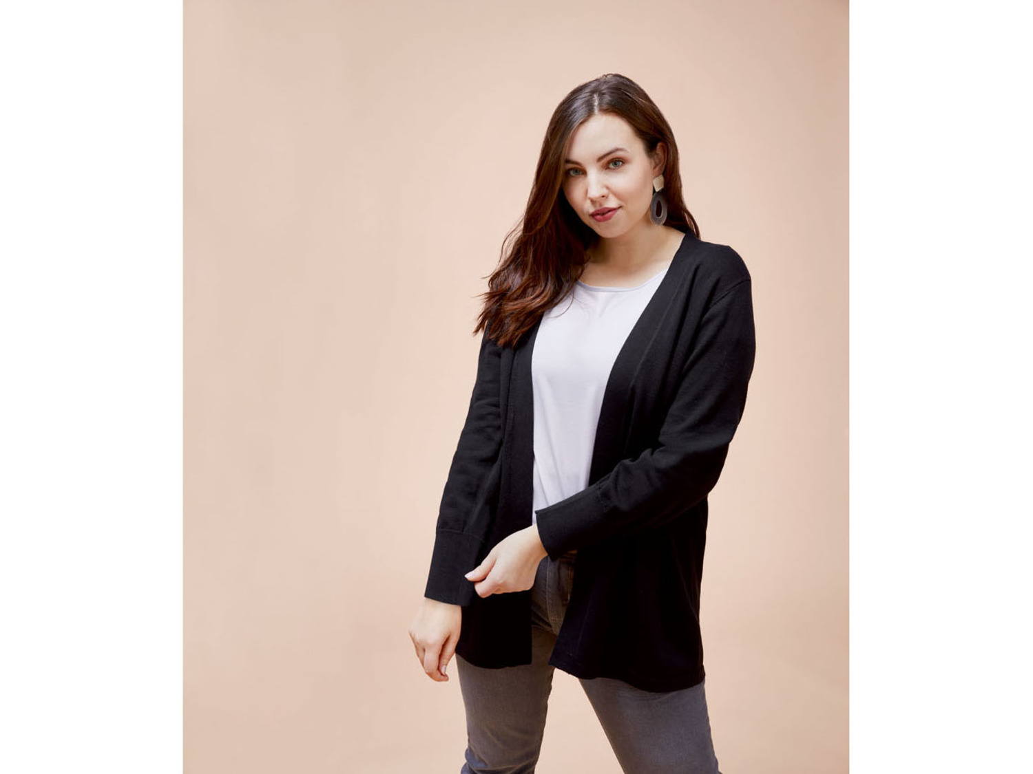 esmara Cardigan décontracté en coton 