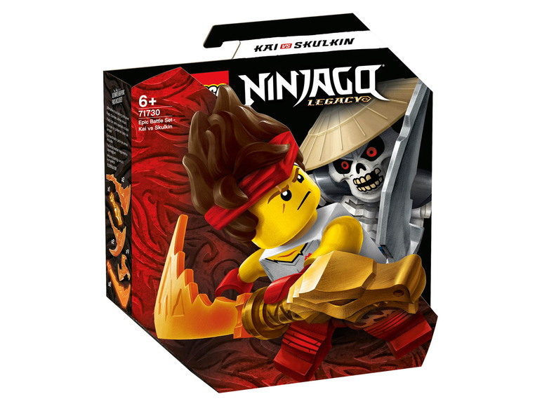 Ga naar volledige schermweergave: LEGO® NINJAGO Epische strijd set - Kai tegen Skulkin (71730) - afbeelding 1