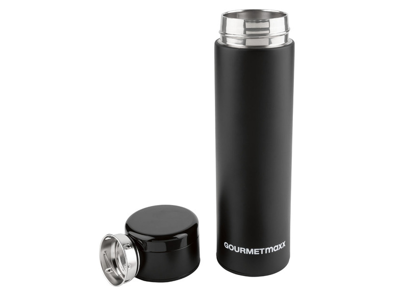 Aller en mode plein écran GOURMETmaxx Bouteille thermos avec affichage, 0,5 L - Photo 2