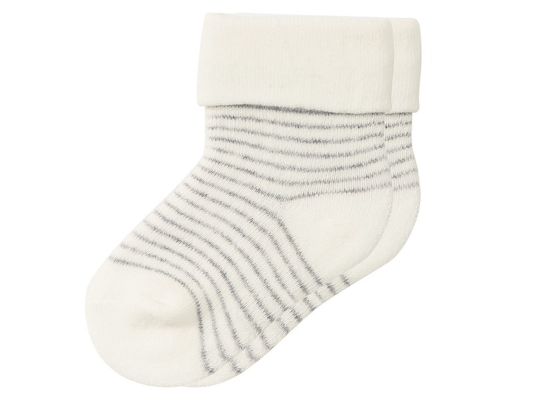 Aller en mode plein écran lupilu® Chaussettes pour bébés, 5 paires, coton biologique - Photo 5