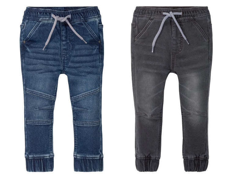 Ga naar volledige schermweergave: LUPILU® Jeans voor jongens, elastische taille, katoen, polyester en elastaan - afbeelding 1