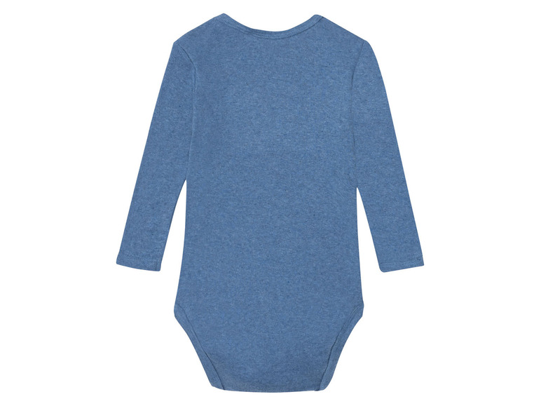 Ga naar volledige schermweergave: lupilu® Set van 3 biokatoenen body's met lange mouwen - afbeelding 6