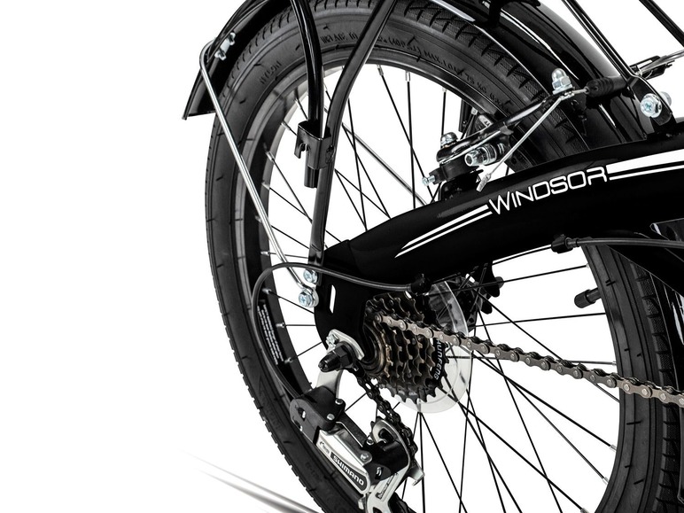 Aller en mode plein écran Bergsteiger Vélo pliant »Windsor«, 20 pouces, pliage rapide - Photo 34