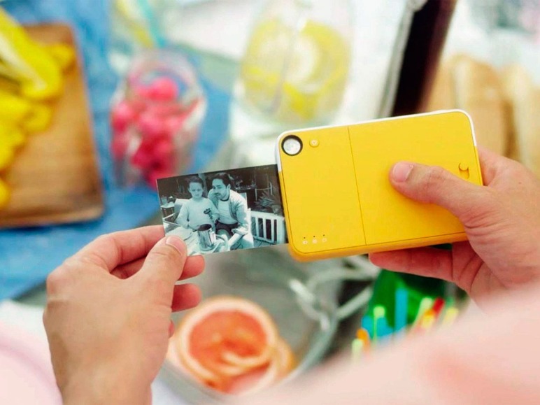 Ga naar volledige schermweergave: Kodak Printomatic instant camera (geel) - afbeelding 8