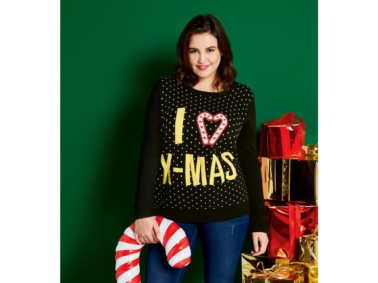 Ga naar volledige schermweergave: esmara® Kersttrui voor dames - afbeelding 12