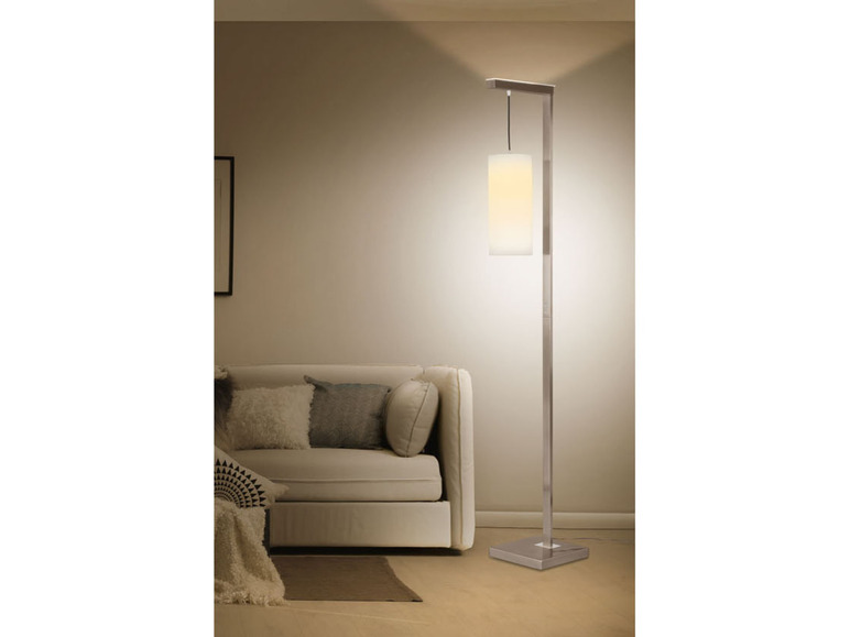 Ga naar volledige schermweergave: Livarno Home Ledstaanlamp, met leeslampje - afbeelding 9