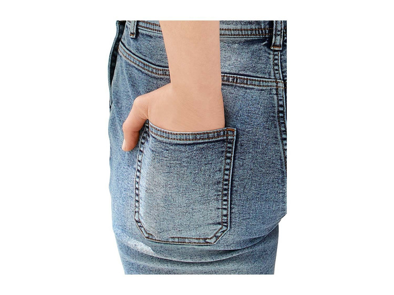 Ga naar volledige schermweergave: esmara® Korte jeanssalopette van een katoenmix - afbeelding 4