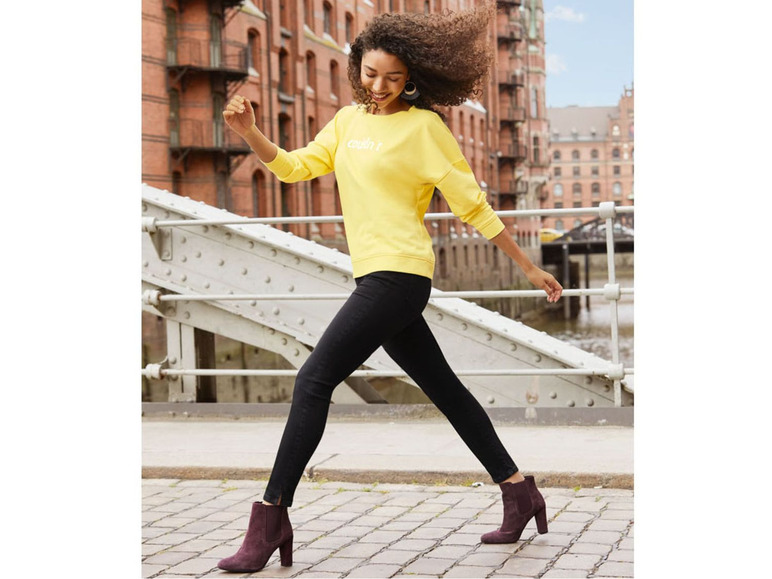 Ga naar volledige schermweergave: esmara® Pullover voor dames, katoen en polyester - afbeelding 8
