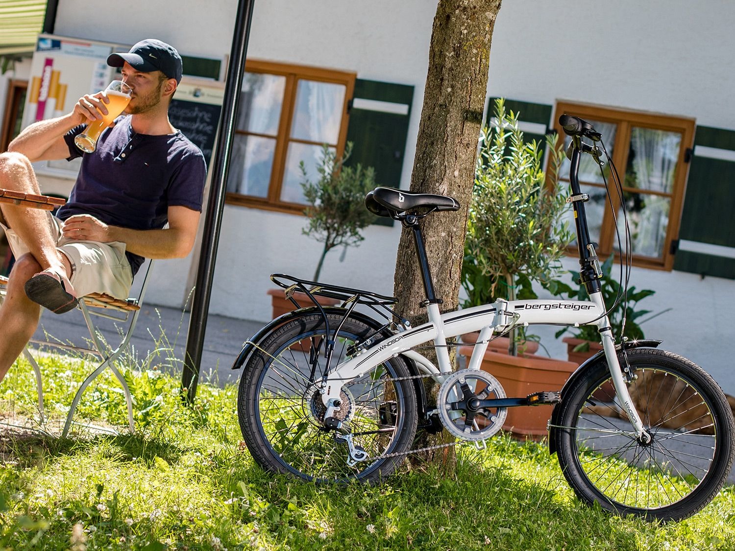 Bergsteiger Plooifiets »Windsor«, 20 inch, Quick-Fold