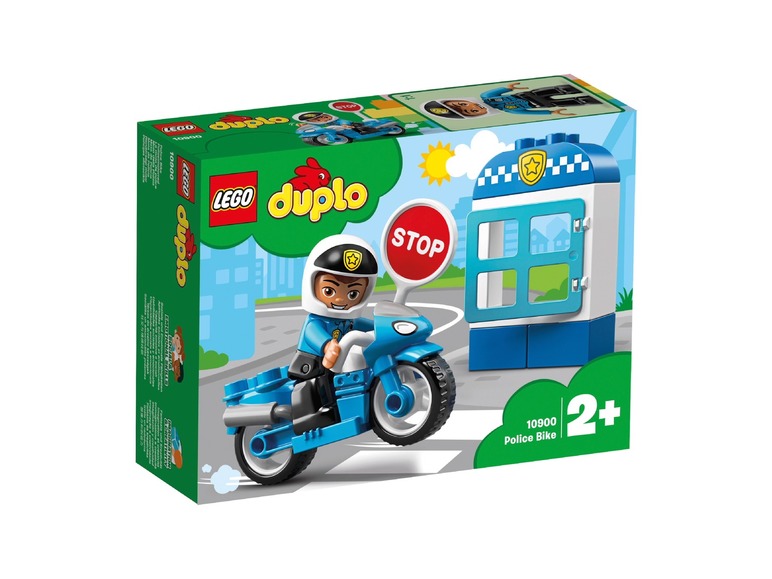 Ga naar volledige schermweergave: LEGO® DUPLO® Politiemotor (10900) - afbeelding 1
