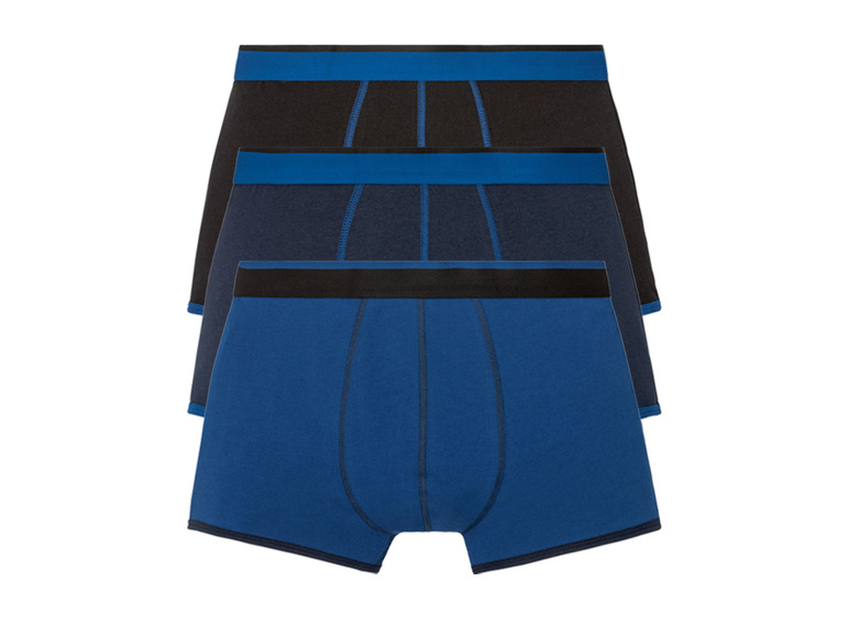 Ga naar volledige schermweergave: LIVERGY® Set van 3 boxershorts van een katoenmix - afbeelding 6