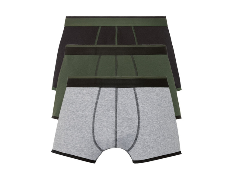 Ga naar volledige schermweergave: LIVERGY Set van 3 boxershorts van een katoenmix - afbeelding 56