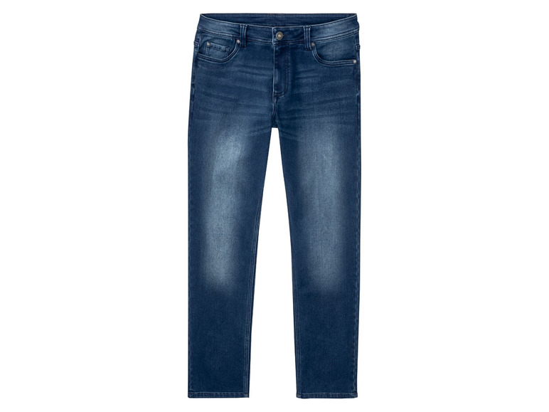 Ga naar volledige schermweergave: LIVERGY® Slim fit jeans met normale taille van een katoenmix - afbeelding 12
