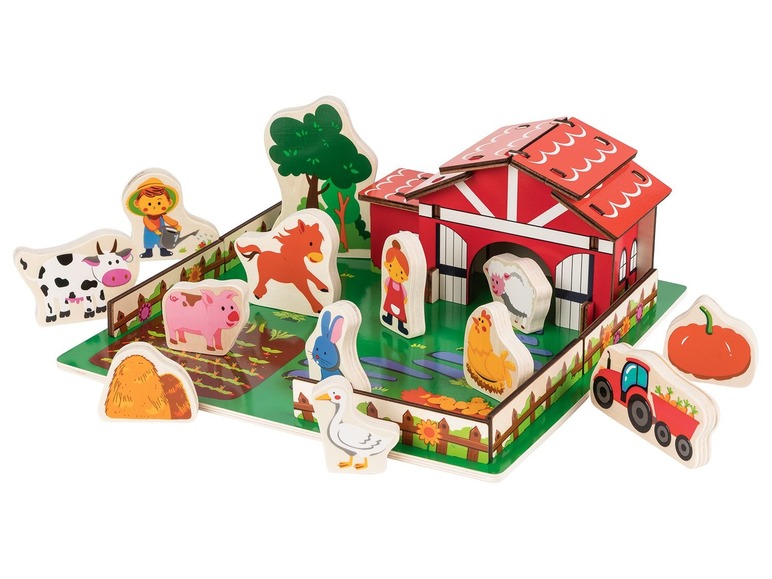 Ga naar volledige schermweergave: Playtive JUNIOR Houten 3D-puzzel - afbeelding 3