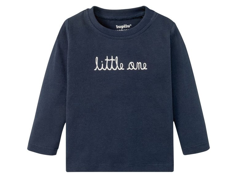 Ga naar volledige schermweergave: lupilu® T-shirt met lange mouwen voor baby's, set van 2, 50/56 - 86/92 - afbeelding 4