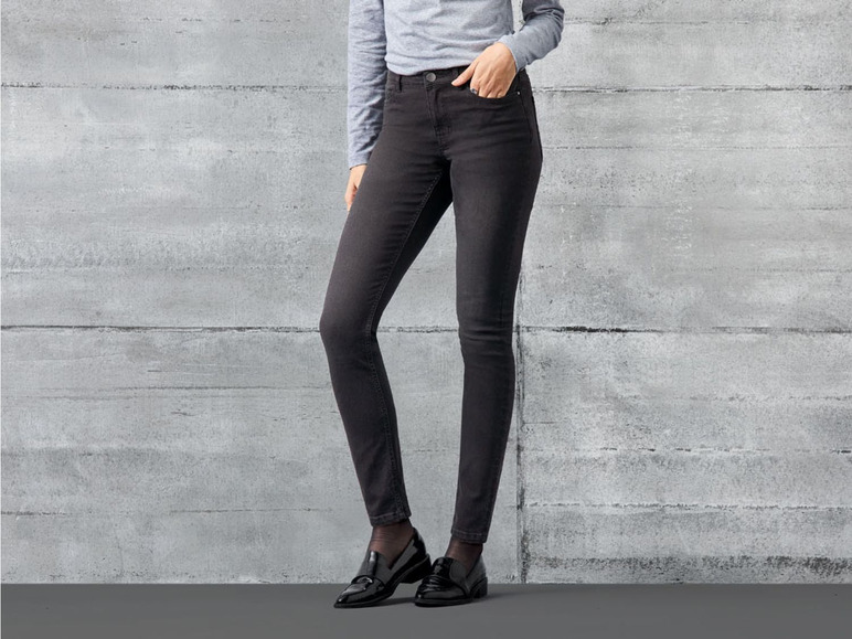Aller en mode plein écran esmara® Jean skinny pour femmes, coton, polyester et élasthanne - Photo 7