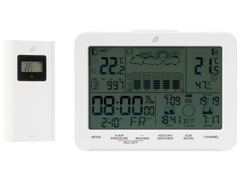 Aller en mode plein écran AURIOL® Station météo radioguidée - Photo 2