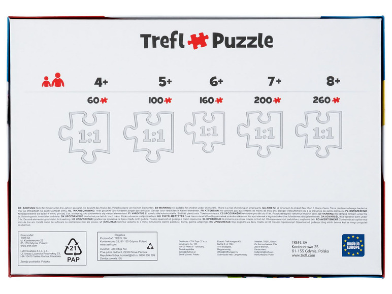 Ga naar volledige schermweergave: Trefl 9-in-1 puzzel - afbeelding 3