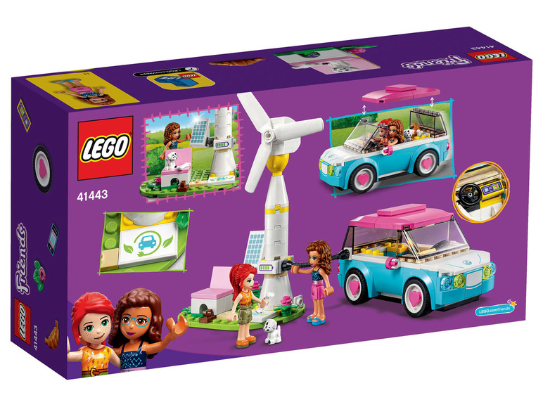 Aller en mode plein écran LEGO® Friends La voiture électrique d'Olivia (41443) - Photo 2