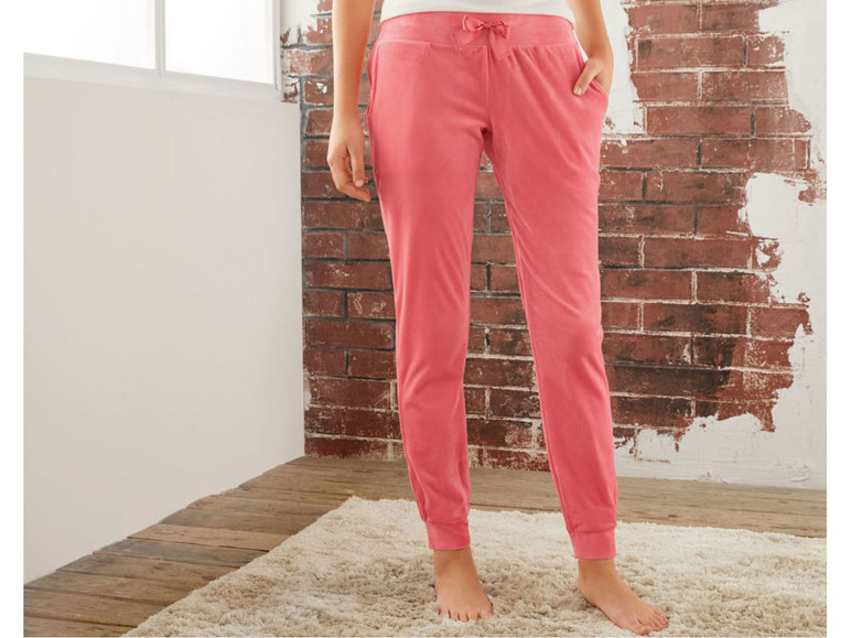 Aller en mode plein écran esmara® Pantalon molletonné pour femmes, polyester et élasthanne - Photo 3