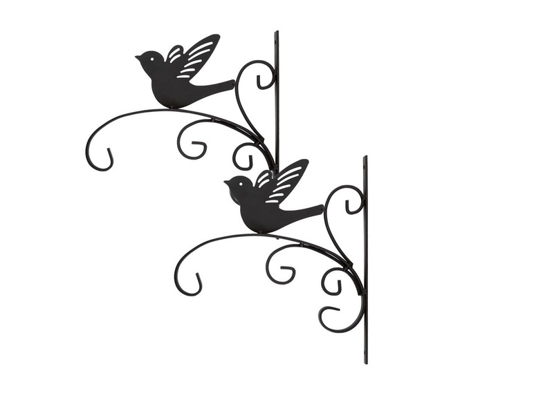 Ga naar volledige schermweergave: florabest Wandhouder voor hangpot, set van 2 - afbeelding 3