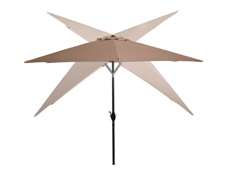 Ga naar volledige schermweergave: florabest Parasol Ø 294 cm, handzwengel, knikvoorziening - afbeelding 4